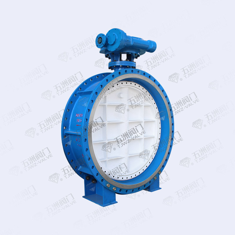 Large Diameter Flanged Butterfly Valve-1