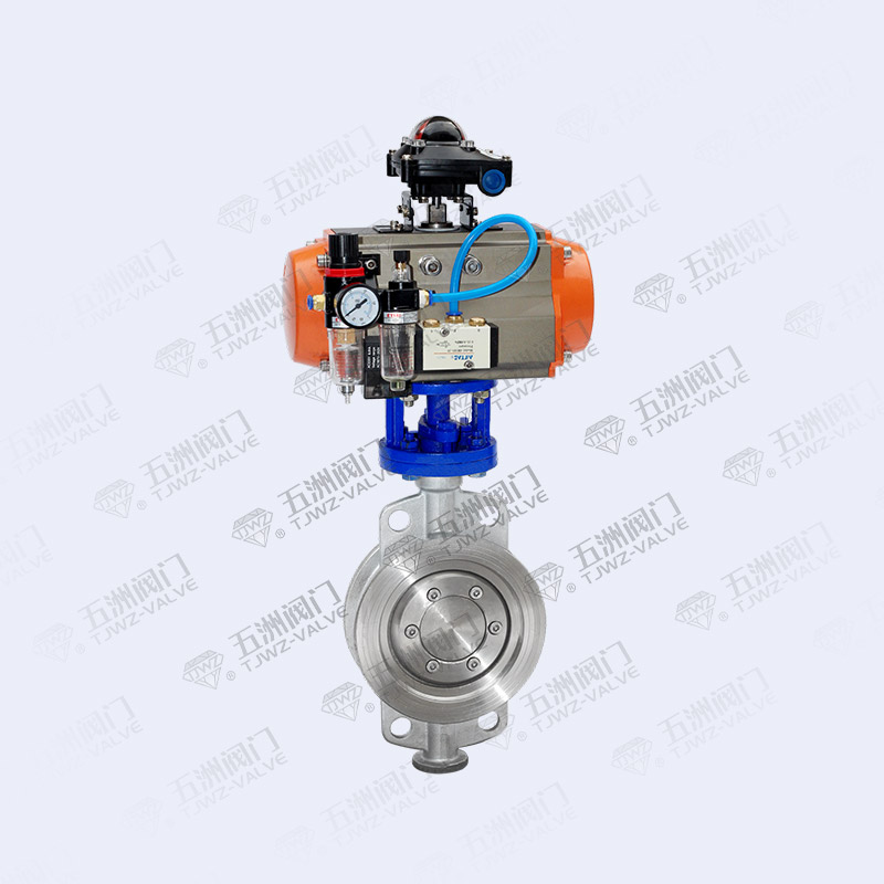 Pneumatic Wafer Butterfly Valve