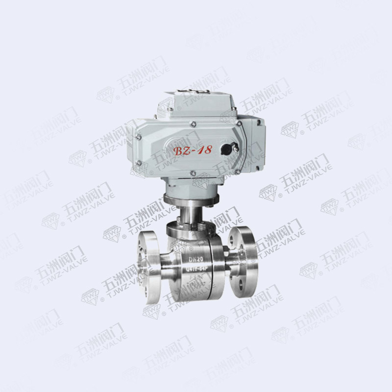 Electric High Pressure Flange Ball Valve