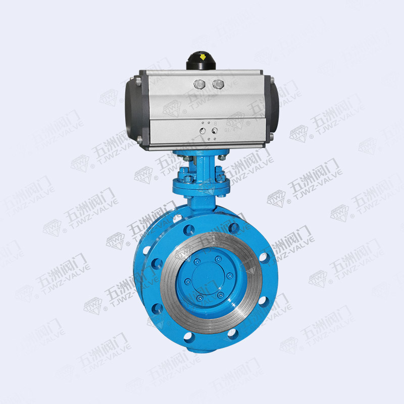 Pneumatic Flanged Butterfly Valve-1