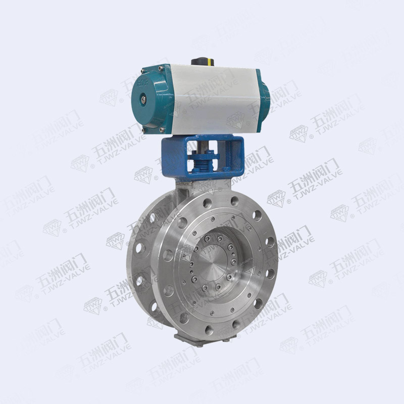 Pneumatic Two-way Pressure Butterfly Valve