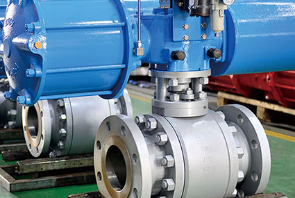 What are the types and principles of electric ball valves