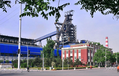 2500m3 blast furnace project of Chenggang